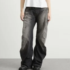 Acne Studios Trafalgar Twisted Baggy Jeans