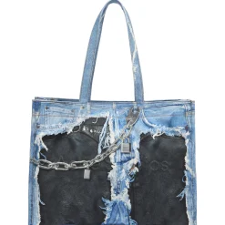 Acne Studios Trompe l’oeil Print Tote Bag