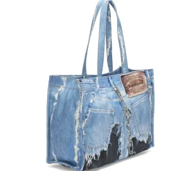 Acne Studios Trompe l’oeil Print Tote Bag