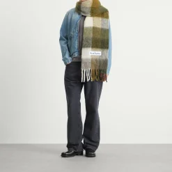 Acne Studios Vally Checked Scarf