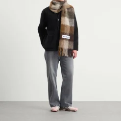 Acne Studios Vally Check Scarf