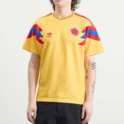 Adidas Colombia 1990 Away Jersey Top