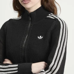 Adidas Crochet Polo Top