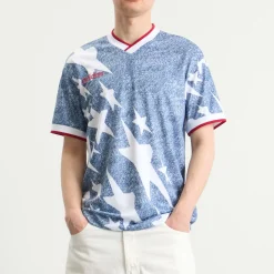 Adidas Denim Graphic Jersey Top