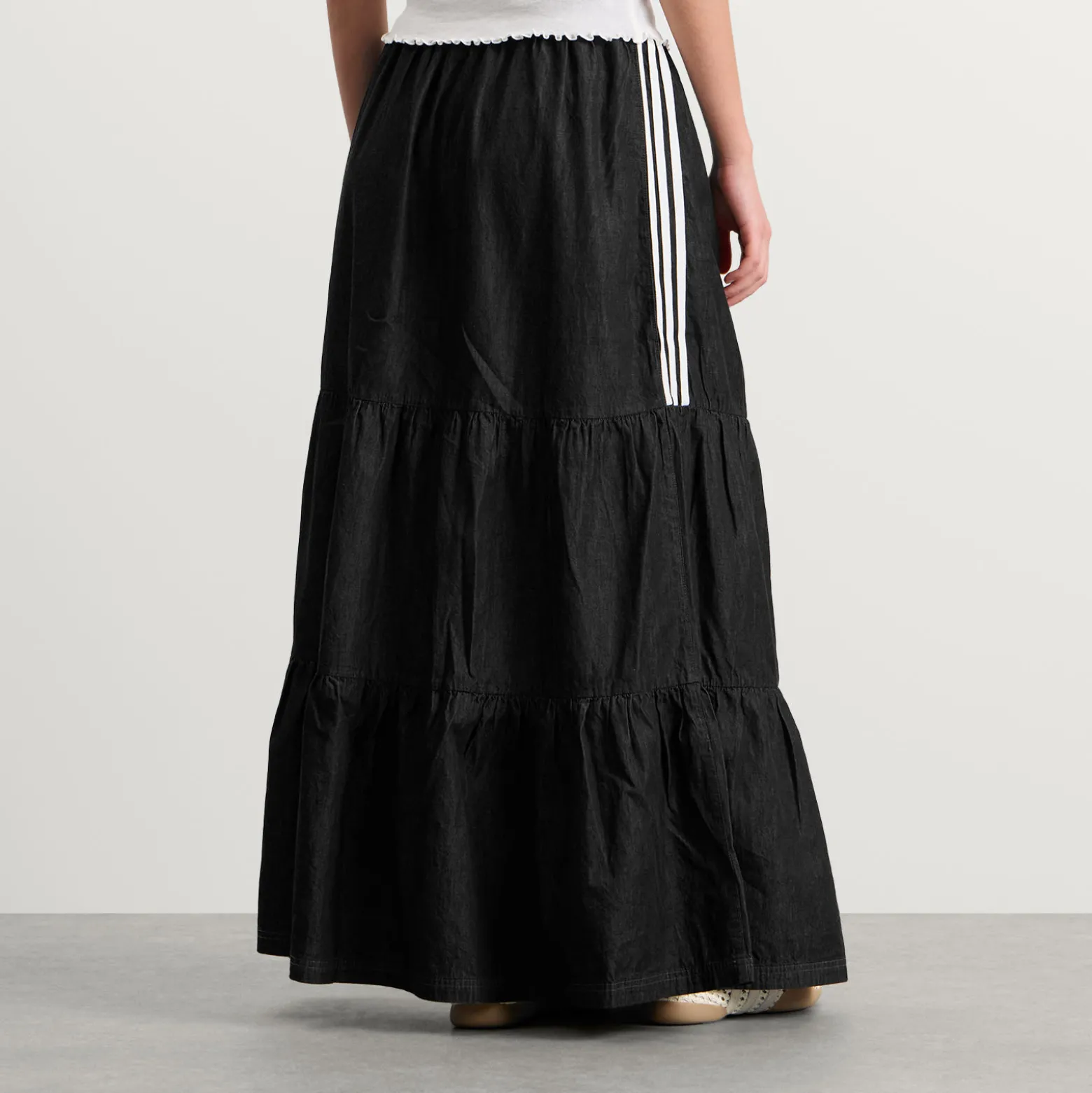 adidas Denim Maxi Skirt