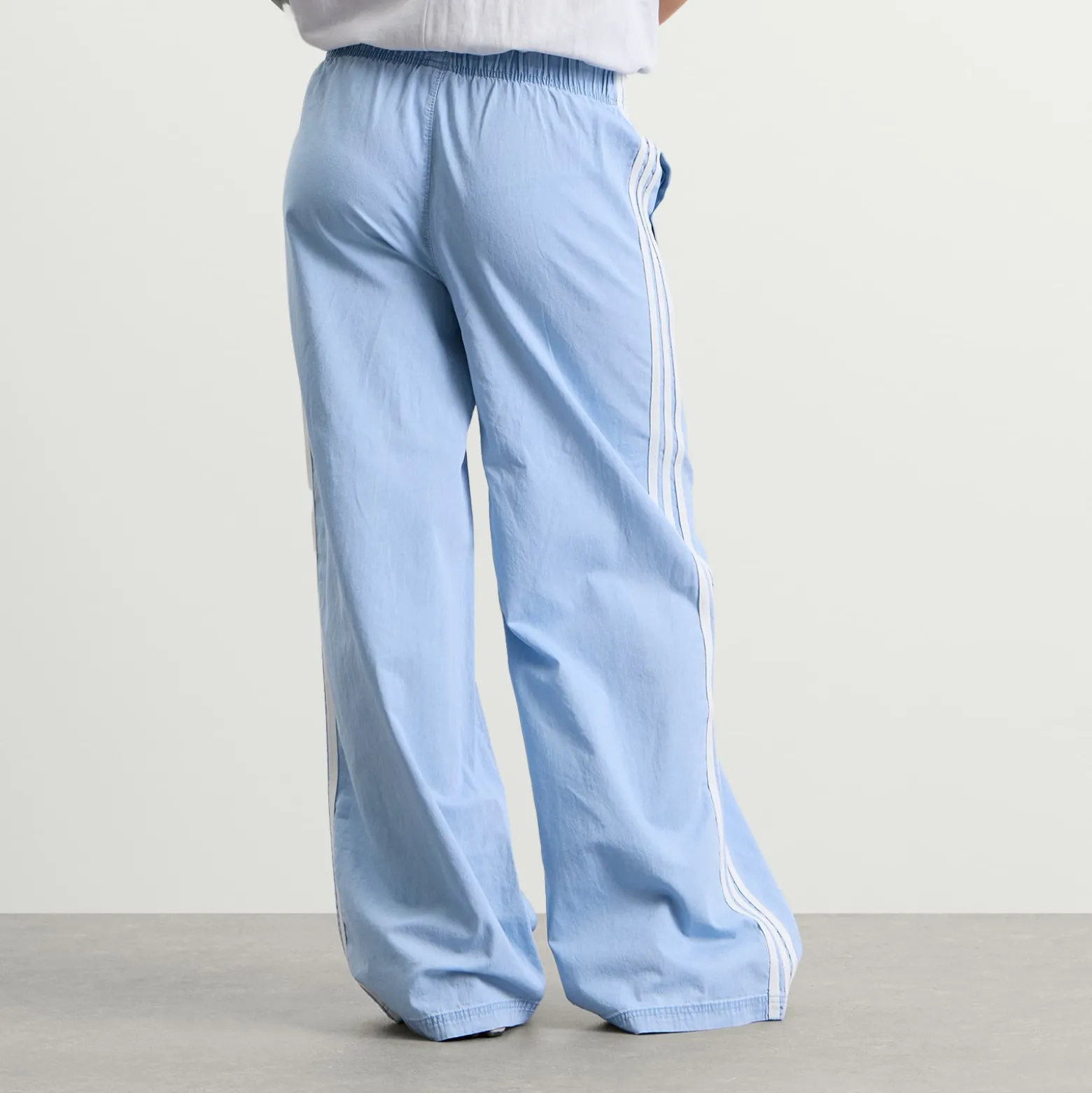 adidas Denim Wide Leg Pants