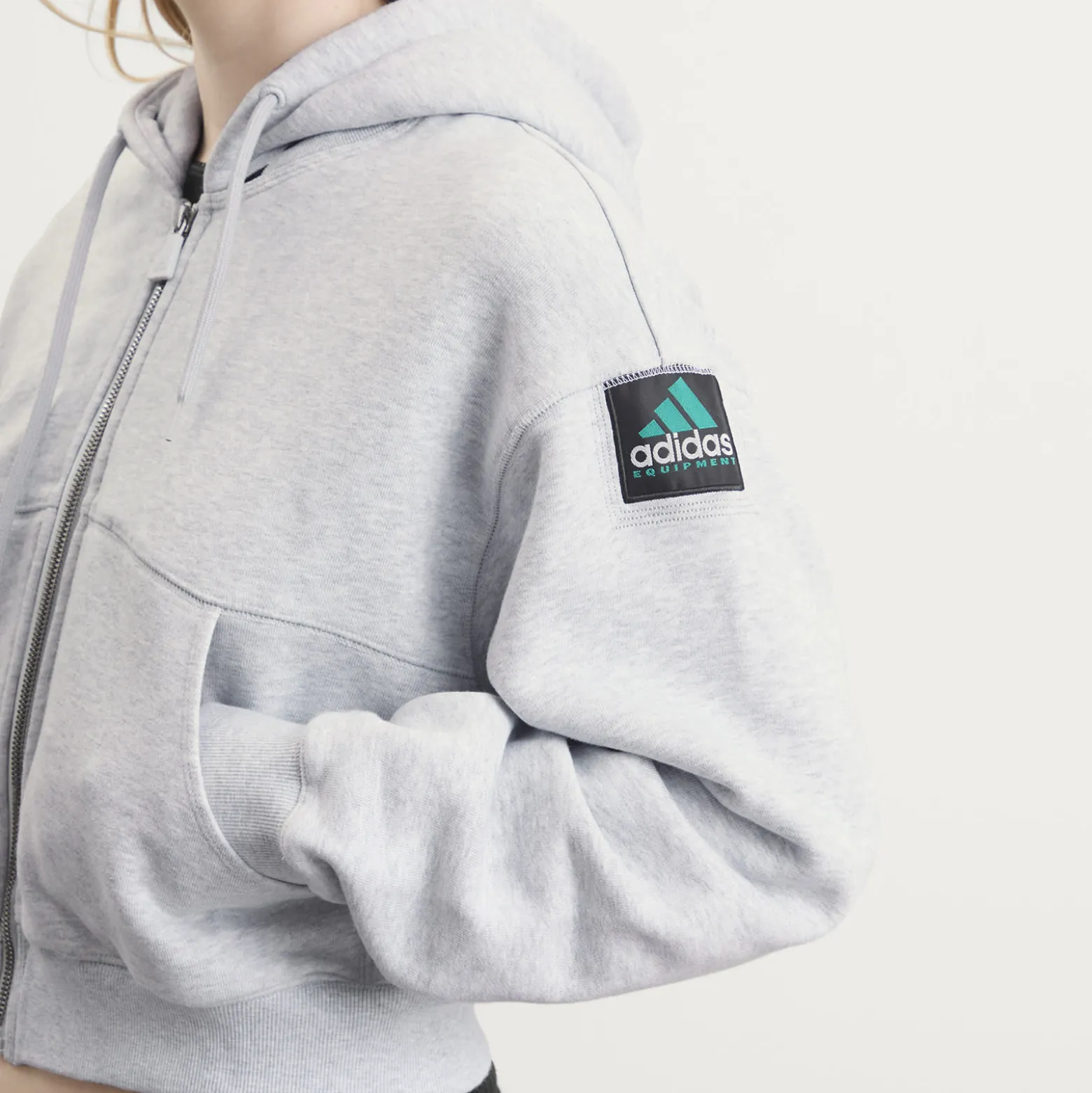 Adidas EQT Cropped Hoodie