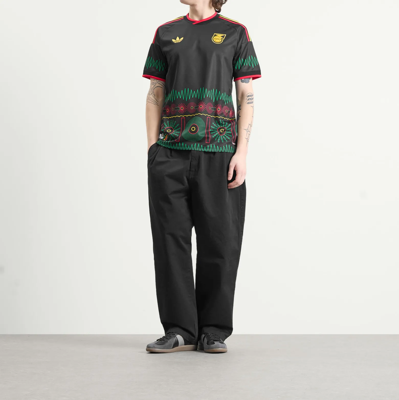 Adidas Jamaica 26 Away Replica Jersey Top