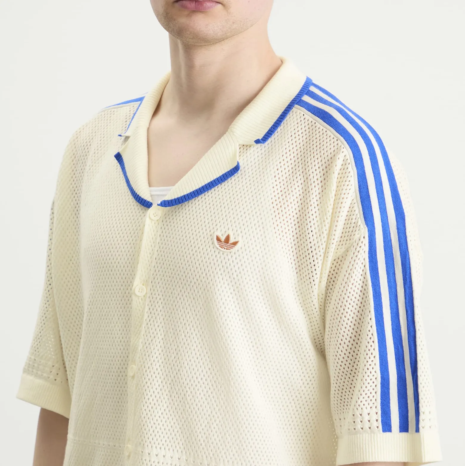 adidas Knitted Short Sleeve Shirt