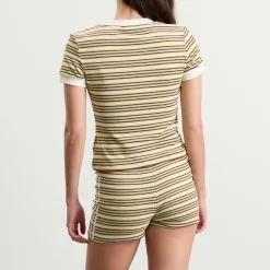 adidas Striped Terry T-Shirt