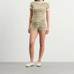 adidas Striped Terry T-Shirt