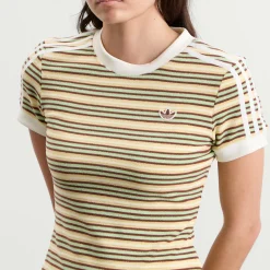 adidas Striped Terry T-Shirt