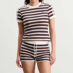 adidas Striped Terry T-Shirt