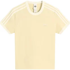 Adidas 3 Stripe Short Sleeve T-Shirt