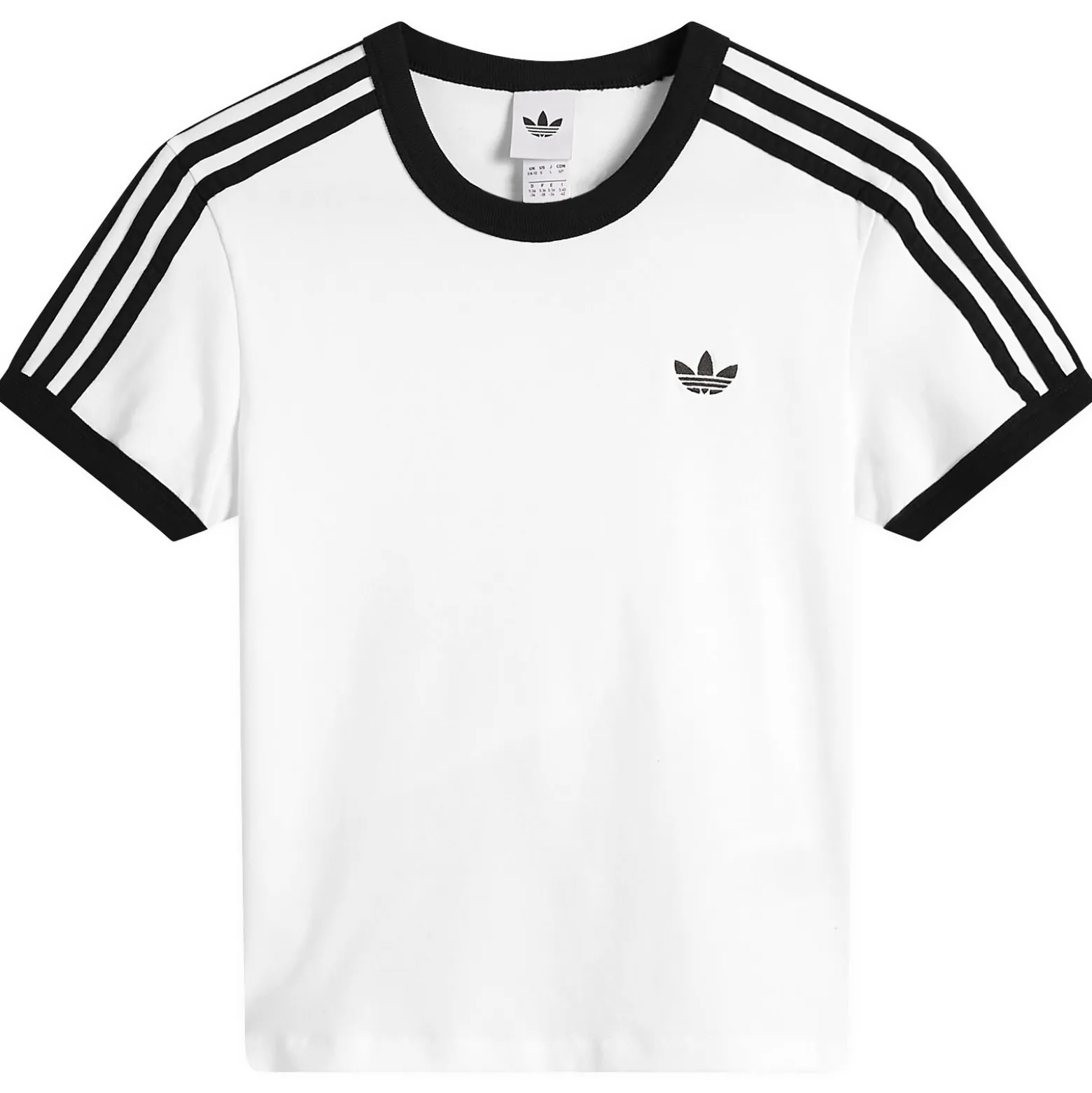 Adidas 3 Stripe Short Sleeve T-Shirt