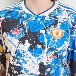 Adidas x Stone Roses Manchester United Jersey Top