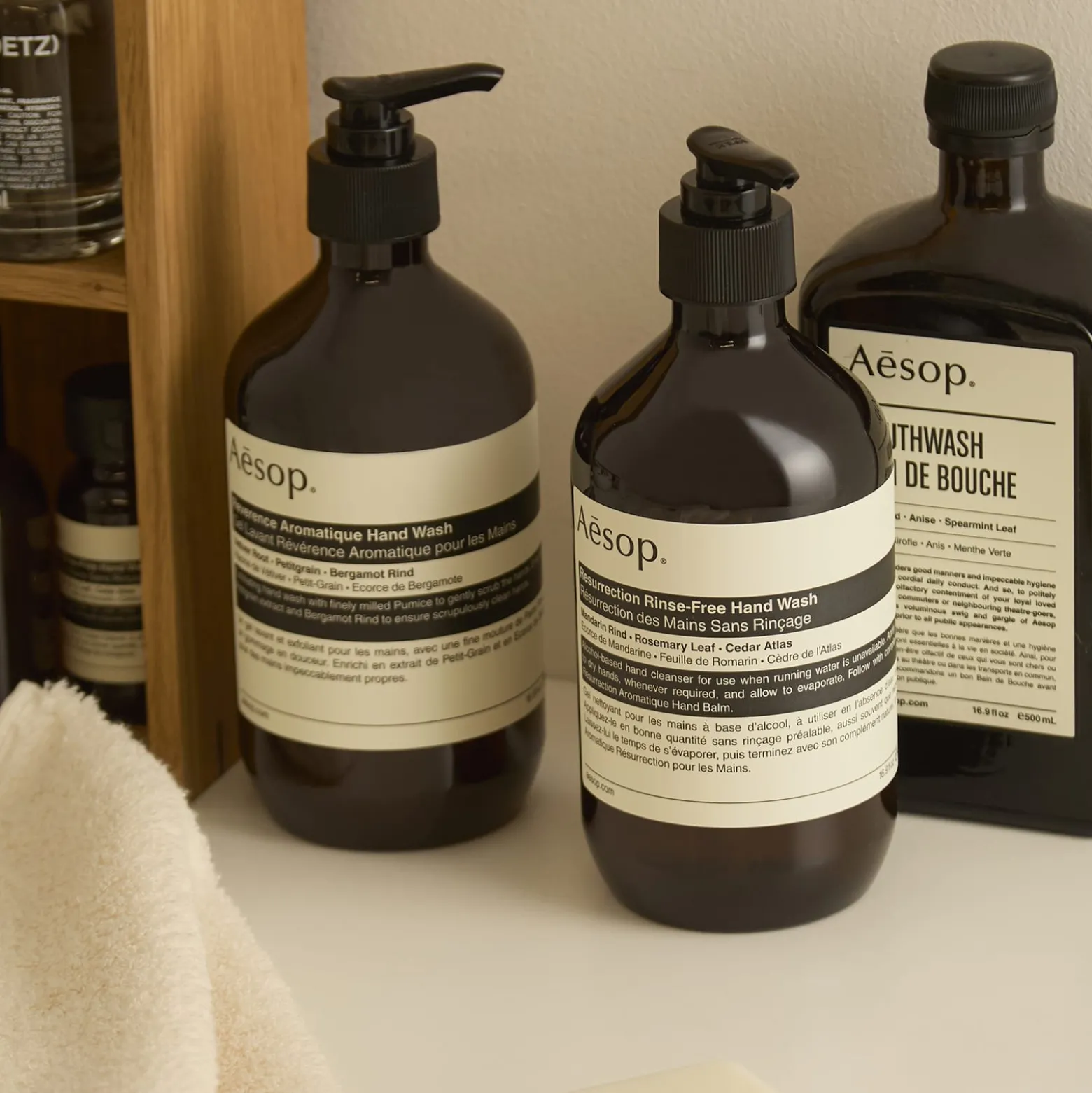 Aesop Resurrection Rinse-Free Handwash
