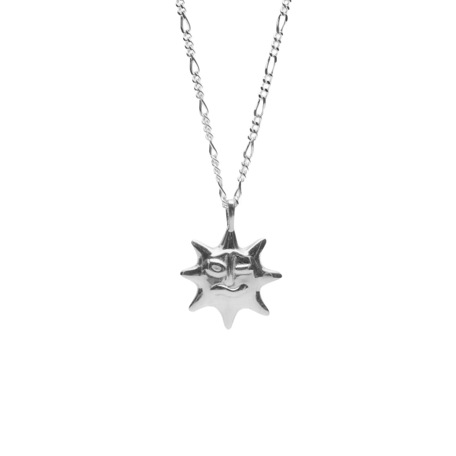 Alec Doherty Better Days Sun Pendant Necklace