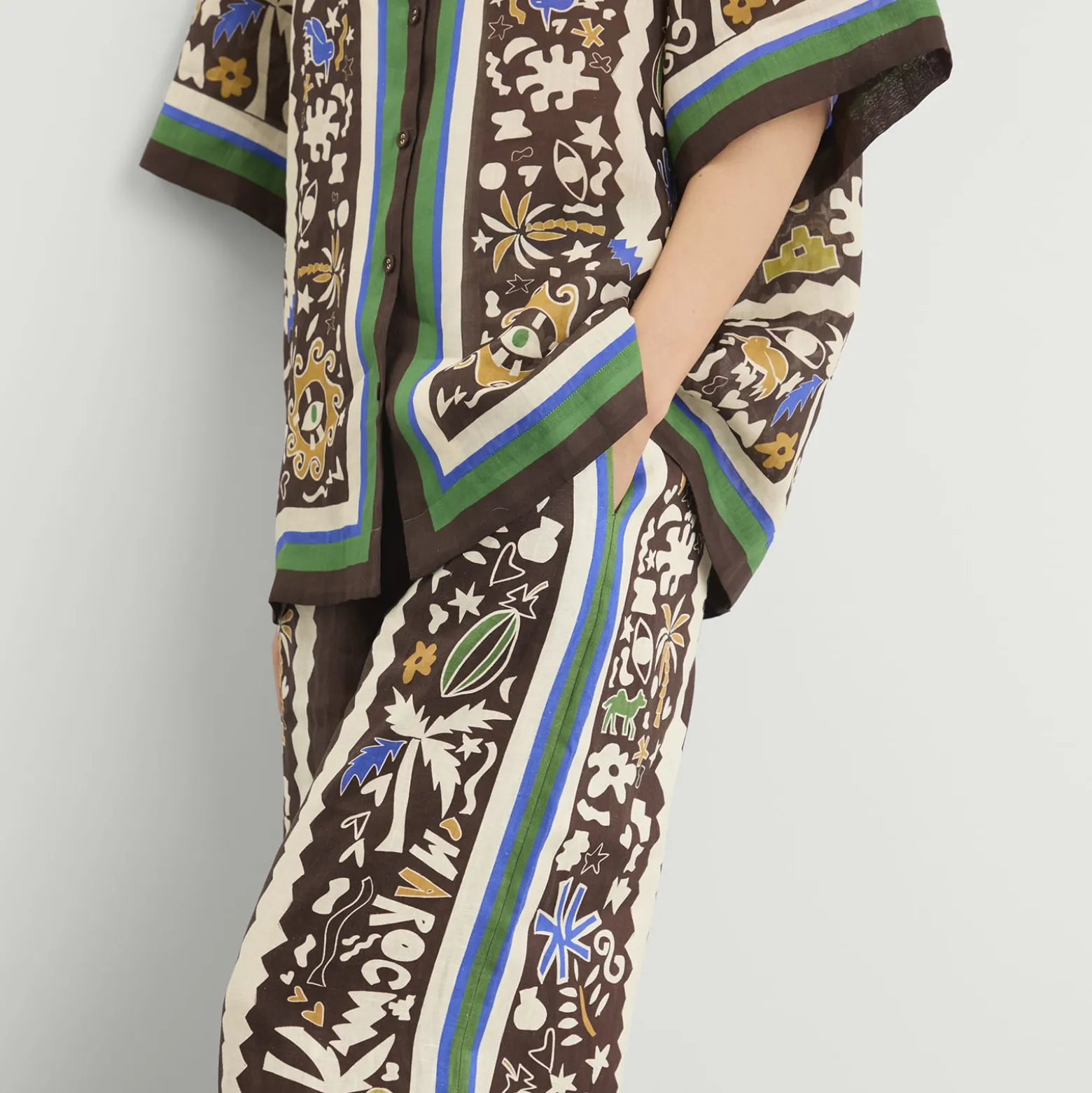 ALÉMAIS Maroc Relaxed Pant