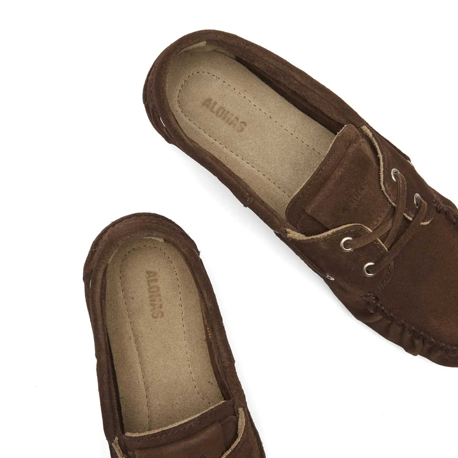 ALOHAS Rowan Suede Leather Loafers