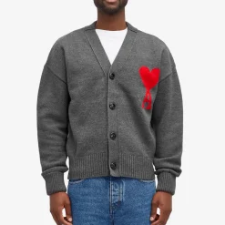 AMI Large A Heart Cardigan