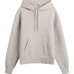 AMI Paris Big Ami De Coeur Embossed Hoodie