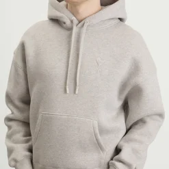 AMI Paris Big Ami De Coeur Embossed Hoodie