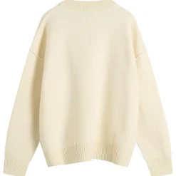 AMI Paris Cardigan With Contrasted Ami De Coeur