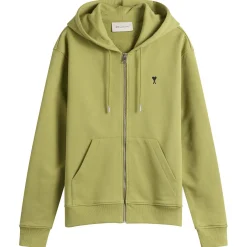 AMI Paris Contrasted Ami De Coeur Hoodie