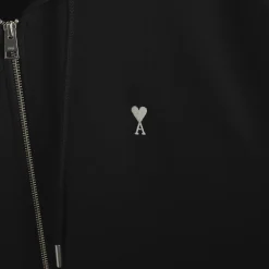 AMI Paris Contrasted Ami De Coeur Hoodie