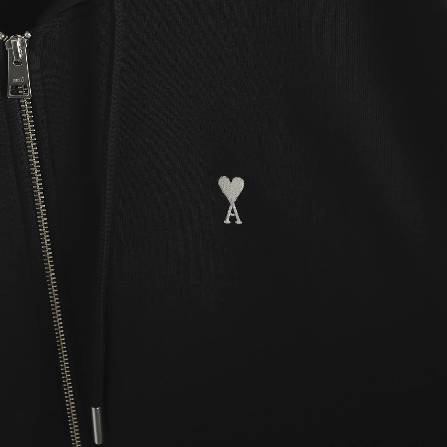 AMI Paris Contrasted Ami De Coeur Hoodie