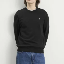 AMI Paris Contrasted Ami De Coeur Sweatshirt