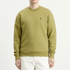 AMI Paris Contrasted Ami De Coeur Sweatshirt