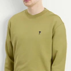 AMI Paris Contrasted Ami De Coeur Sweatshirt