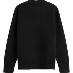 AMI Paris Crewneck Sweater With Contrasted Ami De Coeur