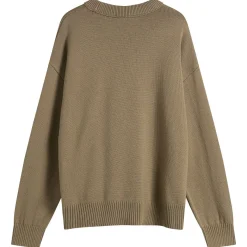 AMI Paris Crewneck Sweater With Contrasted Ami De Coeur