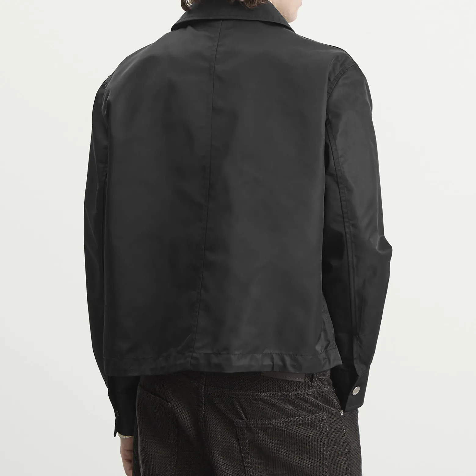 AMI Paris Denim Jacket With Ami De Coeur Stud