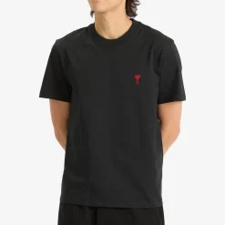 AMI Paris Small Red ADC Classic T-Shirt