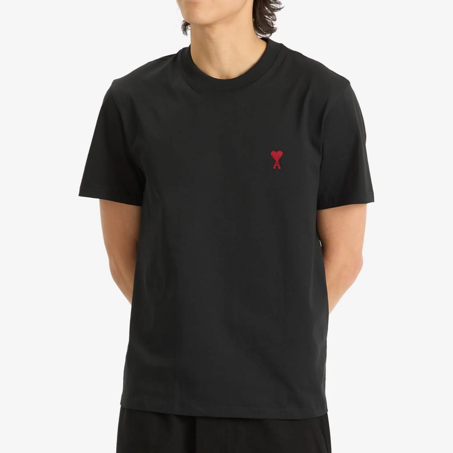 AMI Paris Small Red ADC Classic T-Shirt