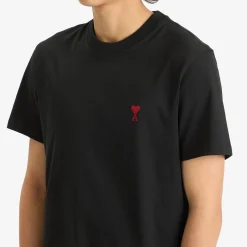 AMI Paris Small Red ADC Classic T-Shirt