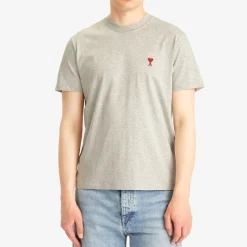 AMI Paris Small Red ADC Classic T-Shirt