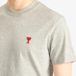 AMI Paris Small Red ADC Classic T-Shirt