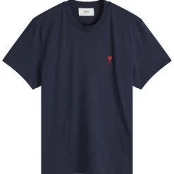 AMI Paris Small Red ADC Classic T-Shirt