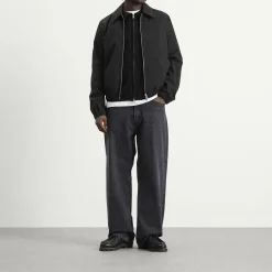 AMI Paris Zipped Jacket With Embossed Ami De Coeur