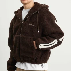 AMIRI Bones Fleece Zip Hoodie