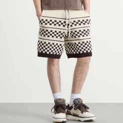 AMIRI Checkered Mesh Shorts
