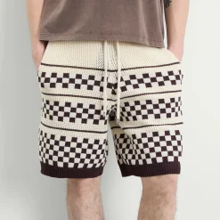 AMIRI Checkered Mesh Shorts
