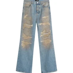 AMIRI Repaired Boot Cut Jeans