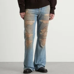 AMIRI Repaired Boot Cut Jeans