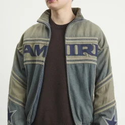 AMIRI Sport Denim Track Jacket